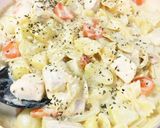 ルー不要！豆乳クリームパスタ？シチュー？作り方9写真