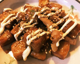 鶏肉と厚揚げの照りマヨ☆作り方5写真