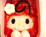 マイメロちゃん♡簡単オムライス キャラ弁作り方11写真