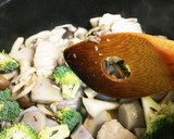 鶏肉ときのこと里芋のヘルシー和風グラタン作り方3写真