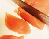 サクッと鶏ムネ肉の★しそチーズ揚げ★作り方1写真