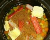 カニ風味ピラフ（スープ付き）作り方4写真