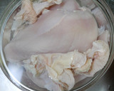 初めてでも簡単♪ムネ肉の下処理作り方1写真