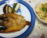 魚の干物と簡単和風付け合わせ！作り方5写真