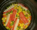 カニ風味ピラフ（スープ付き）作り方9写真