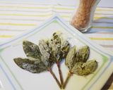 ローゼルの葉の天ぷら作り方3写真