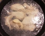 ささみ（胸肉）とネギのゴマ油炒め作り方2写真