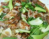 ☆豚ロース肉とチンゲン菜のケチャップ煮☆作り方10写真