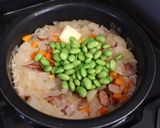 ソーセージと彩り野菜のピラフ☆作り方3写真