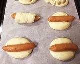 HB・強力粉不要！小麦粉で作る惣菜パン♪作り方13写真