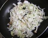 ほっこり♪簡単きのこと鮭のクリームパスタ作り方1写真