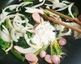適当旨レシピ☆残りうどんでクリームパスタ作り方4写真