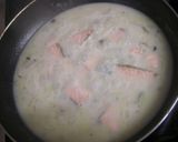 ほっこり♪簡単きのこと鮭のクリームパスタ作り方3写真