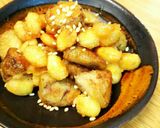 簡単照りうま♪ごぼうと大豆の豆みそ風作り方8写真