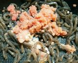 きんぴらこんにゃくのたらこ和え作り方4写真