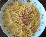 コーンクリームスパゲッティ作り方6写真
