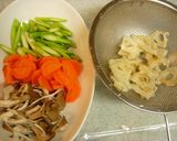 豚肉といろいろ野菜の中華炒め作り方1写真
