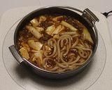 【ひとり鍋】デミ味噌牛鍋作り方5写真