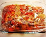 絶品！レンジで時短♡鶏肉のトマト煮込み♡作り方6写真