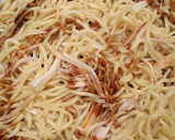 もやしと竹輪の✡焼きそば✡にら玉のせ作り方5写真