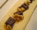 手捏ねパン♪胡桃とチョコのスティックパン作り方8写真