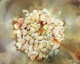 薩摩芋サラダ☆茹で落花生入り作り方1写真