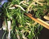 パパッと副菜☆豆苗とエリンギのサッと炒め作り方4写真