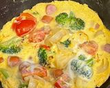 冷凍野菜で⭐︎スパニッシュ風オムレツ作り方8写真