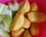 鳥手羽と野菜のスープで★今日のポトフ作り方2写真