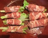 ブロッコリーの肉巻き。味噌マヨだれで！作り方3写真