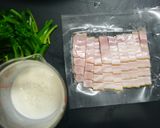 簡単！ベーコンとほうれん草のクリーム煮作り方4写真