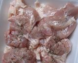 鮭たらこマヨがけこんがりチキン作り方3写真