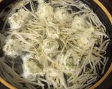 大葉風味たっぷり財布にも優しい鶏団子鍋作り方5写真