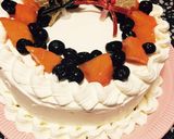 糖質制限◆星口金でピンクのローズケーキ作り方11写真