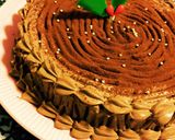 糖質制限◆星口金でピンクのローズケーキ作り方12写真