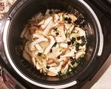 松茸のお吸いもので松茸風ご飯作り方3写真
