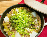 カブと牛挽き肉の炊き込みごはん作り方5写真