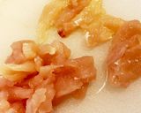 ササミと白ねぎの春巻き作り方1写真