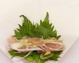 ササミと白ねぎの春巻き作り方4写真