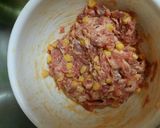 超簡単！コーンと豚こまの肉団子作り方3写真