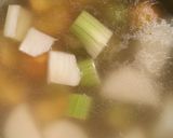 鳥手羽と野菜のスープで★今日のポトフ作り方8写真