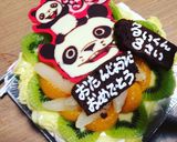キャラチョコ☆パンダコパンダ作り方1写真