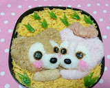 ダッフィーとシェリーメイのちらし寿司♡作り方31写真