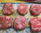 レンコンとチーズの豚肉包み焼き作り方8写真