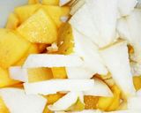 マクロビ☆豆乳グルトの柿梨サラダ作り方8写真