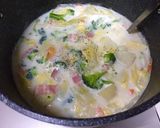 ほっこり優しい♡白菜のミルクスープ♡作り方4写真