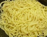 残りカレーで作るカレーパスタ♡作り方3写真