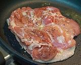 簡単！チェリーソースのチキンソテー作り方2写真