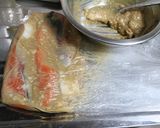 香り立つ～自家製「鮭の酒粕漬け」　作り方3写真