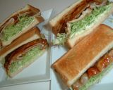 豚肉のしょうが焼きサンドイッチ作り方7写真
